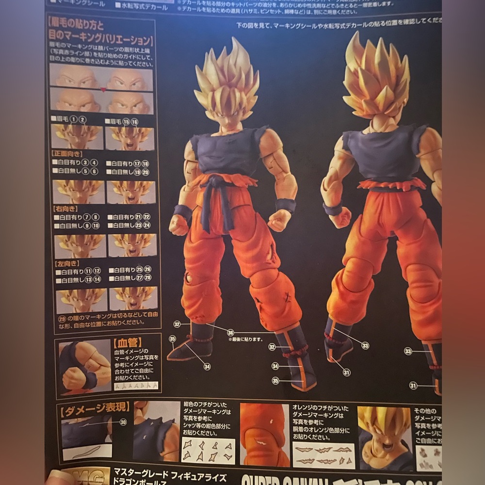 Dragon Ball Z Super Saiyan Son Goku Pose-able Figure